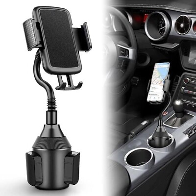 #ad MKKENLEY Original Car Cup Holder Phone Mount Universal Adjustable $2.99