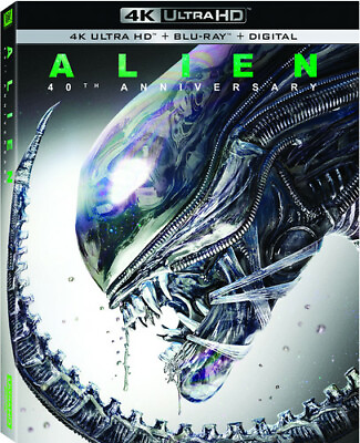 #ad Alien New 4K UHD Blu ray With DVD 4K Mastering Digital Theater System Wid $22.74