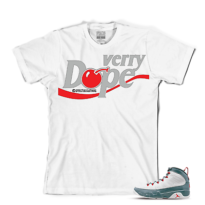 #ad Tee to match Jordan Retro 9 Fire Red. Verry Dope Tee $24.00