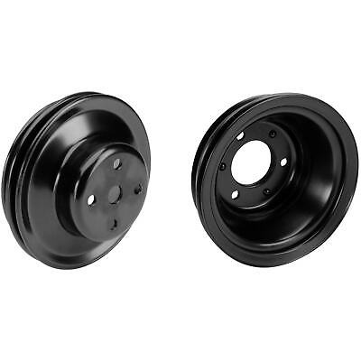 #ad BBC Black Pulley Set 2 Groove Upper 3 Groove Lower Long Pump $98.99