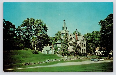 #ad 1960s Mac O Chee Castle Piatt House Museum Rte 275 West Liberty Ohio OH Postcard $4.75
