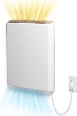 Plug in Electric Panel Wall Heaters for Indoor Use Energy Efficient 24 7 $176.65