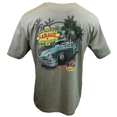#ad #ad Men#x27;s T shirt Since 1957 Big Daddy#x27;s Garage Parts Accessories Ocean Side $18.99