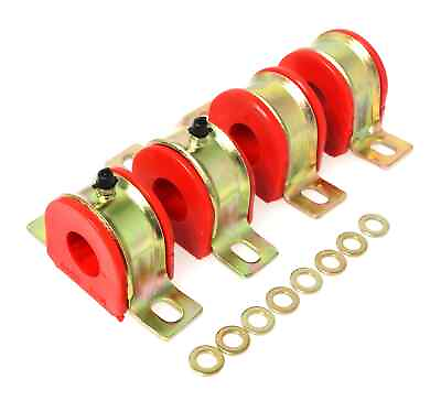 #ad Energy Suspension Front Sway Bar Bushing Set Red 3.5175R for 89 91 Chevy Blazer $46.18
