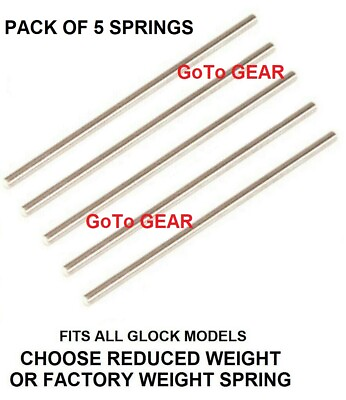 #ad Magazine Catch Spring For All Glocks Choose Spring weight Pack of 5 Springs $6.95