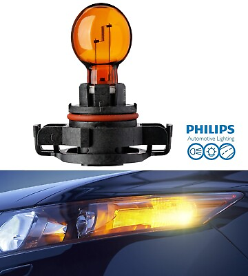 #ad Philips PSY24WY 12188 24W One Bulb Front Turn Signal Light Replacement Stock OE $24.23