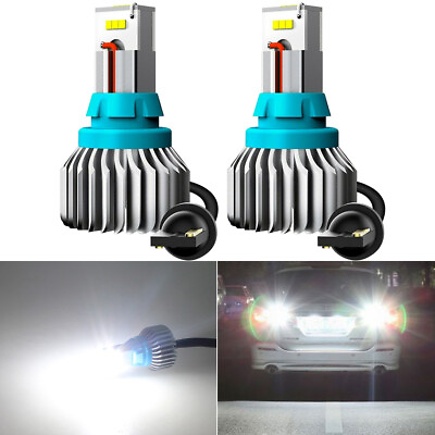 #ad 2X GLOFE Backup Reverse Light T15 W16W 921 912 Canbus LED Bulbs For Chevy Ford $20.72
