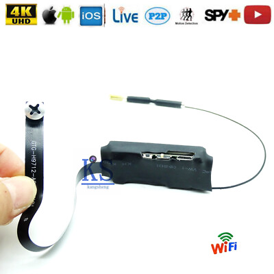 #ad wireless Spy Mini WIFI IP 1080p HD DIY Hidden Screw pinhole HD Camera DVR video $48.99