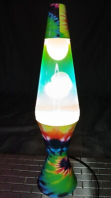 #ad Lava Lamp Motion And Glitter Model 4286 Works GREAT Groovy Tiedye Vintage 70s🫠 $34.00