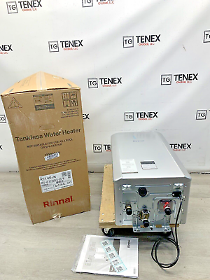 #ad Rinnai RE140iN Tankless Water Heater Natural Gas Indoor 140k BTU P 13 #5733 $599.99
