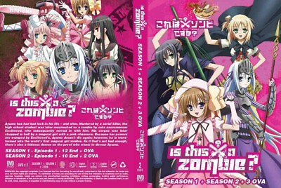 #ad ENGLISH DUBBED Is This A Zombie? Season 1amp;2: VOL.1 22 End 3 OVA DVD $23.39