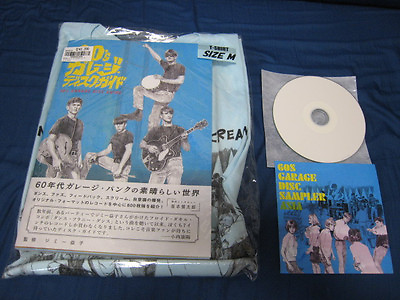 #ad 60#x27;s Garage Disc Guide Japan Book w Limited T Shirt Sampler CD R GS Nuggets $99.99