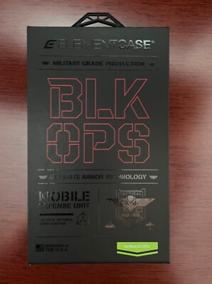 #ad iPhone 14 14 Pro Element Case Black Ops Wallet Kickstand NEW $80.00