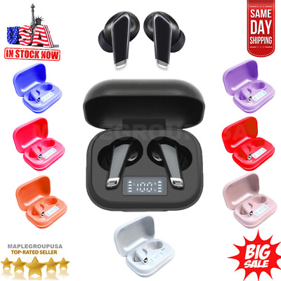 #ad #ad Wireless Headphones TWS Bluetooth 5.0 Earphones Earbuds For iPhone Android Q77 $7.99