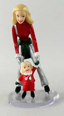 #ad Christmas Ornament Barbie and Kelly On The Ice Hallmark Keepsake 2001 $25.00