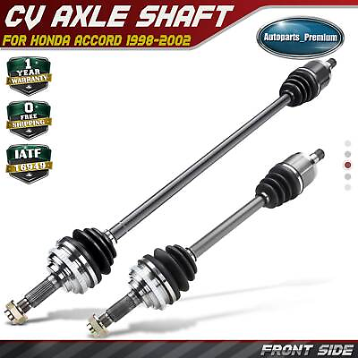 #ad 2x Front LH amp; RH CV Axle Assembly for Honda Accord 1998 2002 L4 2.3L Automatic $126.99