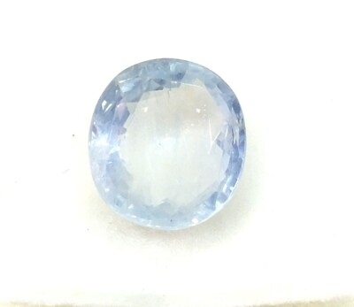#ad Blue Sapphire 6.07 carat Ceylonese Lab Certified Unheated Untreated $1150.00
