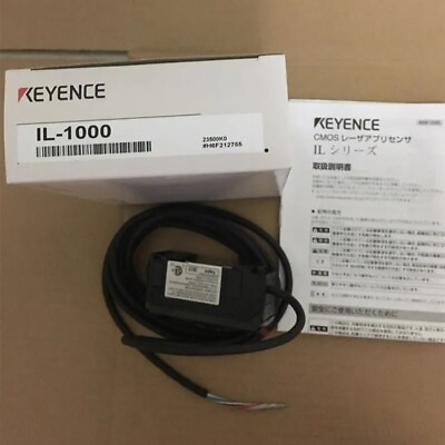#ad Keyence IL 1000 Multl Function Laser Sensor Amplifier Uunt Din Rail 1pcs $435.00