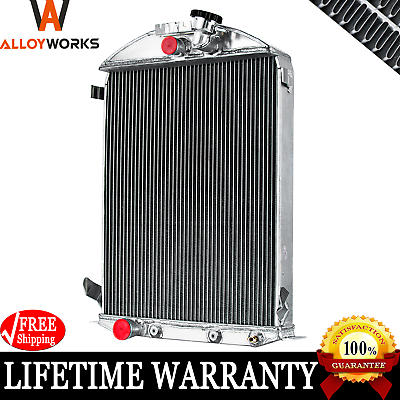 #ad #ad 3 Row Aluminum Radiator For 1930 1931 Ford Model A 3.3L Ford V8 Conversion $154.95