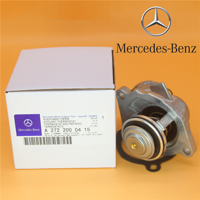 #ad Wahler German Genuine Thermostat with Sensor amp;Gasket for Mercedes Benz C300 E350 $73.50