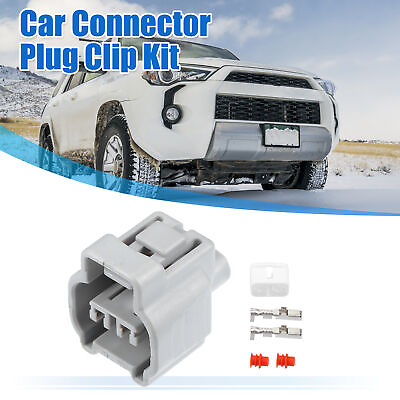 #ad 1 Set 2 Pin No.9098011051 Reverse Light Switch Connector Adapter for Toyota $9.97
