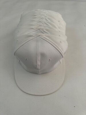 #ad New Lot of 12 White Adjustable Baseball Snapback Hats One Size $19.99