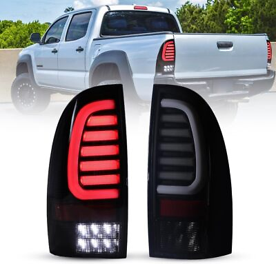 #ad LED Tube Tail Lights Sequential Signal Brake Lamps For 2005 2015 Toyota Tacoma $179.99