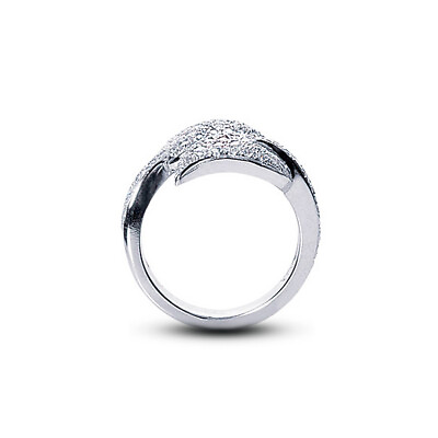 #ad 1 CT F VS1 Round Brilliant Earth Mined Certified Diamonds 18k Gold Women#x27;s Ring $3168.63