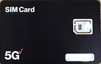 #ad Verizon 5G SIM Card Nano Sim Verizon Open $1.99