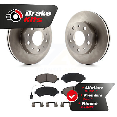 #ad Front Disc Brake Rotors And Ceramic Pads Kit For 2014 2020 Ram ProMaster 1500 $121.70