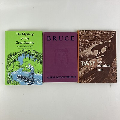 #ad Lot of 3 Vintage Hardcover Adventures Coming to Age Animals $7.20
