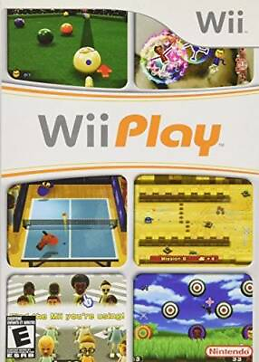 #ad Wii Play Video Game VERY GOOD $6.36
