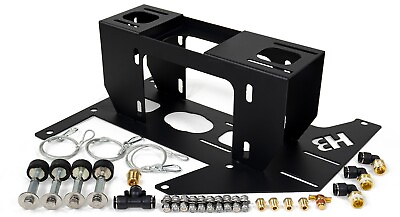 #ad HornBlasters Dual Tank Spare Tire Delete Bracket for 1 4quot; Air Compressors $485.99