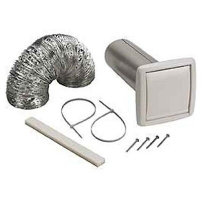 #ad NuTone WVK2A Flexible Wall Ducting Kit for Ventilation Fans 4 Inch $35.45