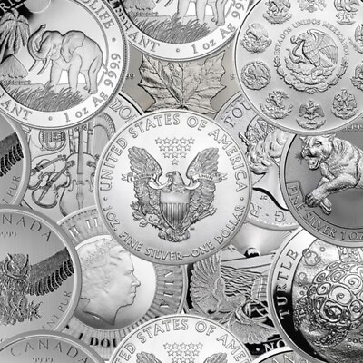 #ad Random Year 1 oz Silver 999 Fine Silver BU Mint of Our Choice $32.61