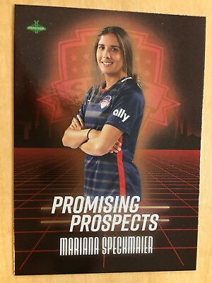 #ad MARIANA SPECKMAIER 2021 PARKSIDE NWSL PROMISING PROSPECTS RED SP ROOKIE SPRIT $3.00