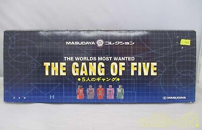 #ad rare 5set Masudaya Five Gang Robot THE GANG OF FIVE Tin Toy from japan used $106.49