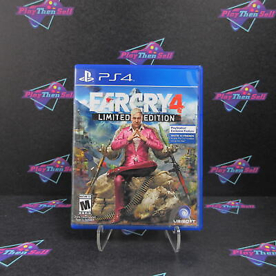 #ad Far Cry 4 Limited Edition PS4 PlayStation 4 Complete CIB $14.95