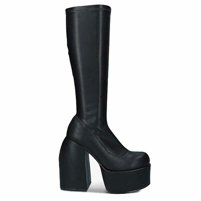 #ad 2022 New boots shoes woman ankle boots high heels thick platform long knee high $162.31