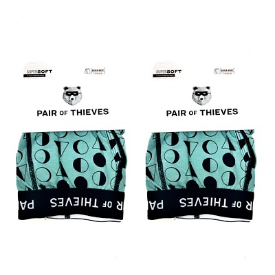 #ad Pair Of Thieves Underwear SUPERSOFT BOXER BRIEFS 2 PACK Medium Large XL $13.99