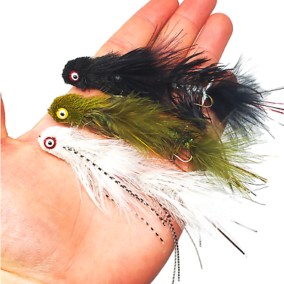 Sex Dungeon Streamer Flies Size #2 Articulated Streamer Fly Bass Trout Fishing $1.89
