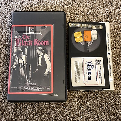 #ad The Black Room 1935 RCA BETAMAX 1984 “not vhs” Rare Horror Beta Boris Karloff $37.95