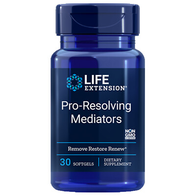#ad Life Extension Pro Resolving Mediators 30gels hydroxydocosahexaenoic acid $19.95