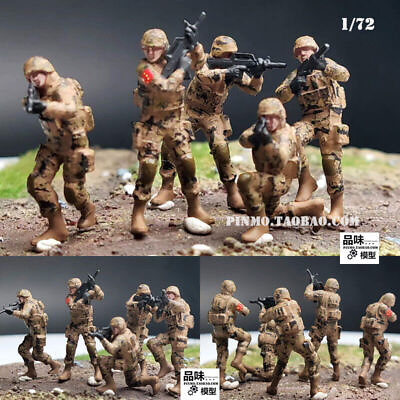 #ad Homemade 1 72 Modern China PLA Combat Team B Class 5 Soldiers Model $36.99