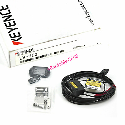 #ad NEW Keyence LV H62 Retro Reflective Long Distance Straight Beam Sensor Head $351.82
