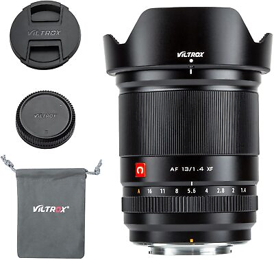 #ad USship Viltrox 13mm F1.4 Ultra Wide Angle Autofocus Lens For Fuji X mount Camera $375.00