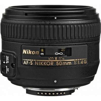#ad Open Box Nikon AF S FX NIKKOR 50mm F 1.4G Standard Prime F Mount Lens #3 $295.00