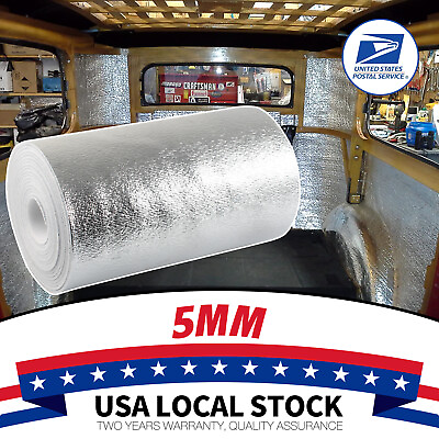 #ad 3.2㎡ Reflective Aluminum Foil Insulation Perforated Attic Roof Radiant Barrier $25.99