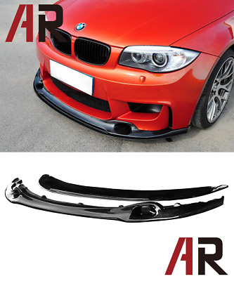 #ad RZ II Style Carbon Fiber Front Bumper Add on Lip For 08 13 BMW E82 E88 1M 2Dr $529.99