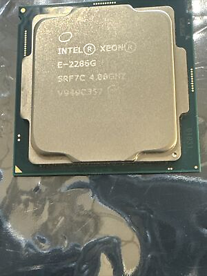 #ad Xeon E 2286G SRF7C 6 Core 4GHz 12 MB LGA 1151 CPU Processor *Priority Ship* $249.99